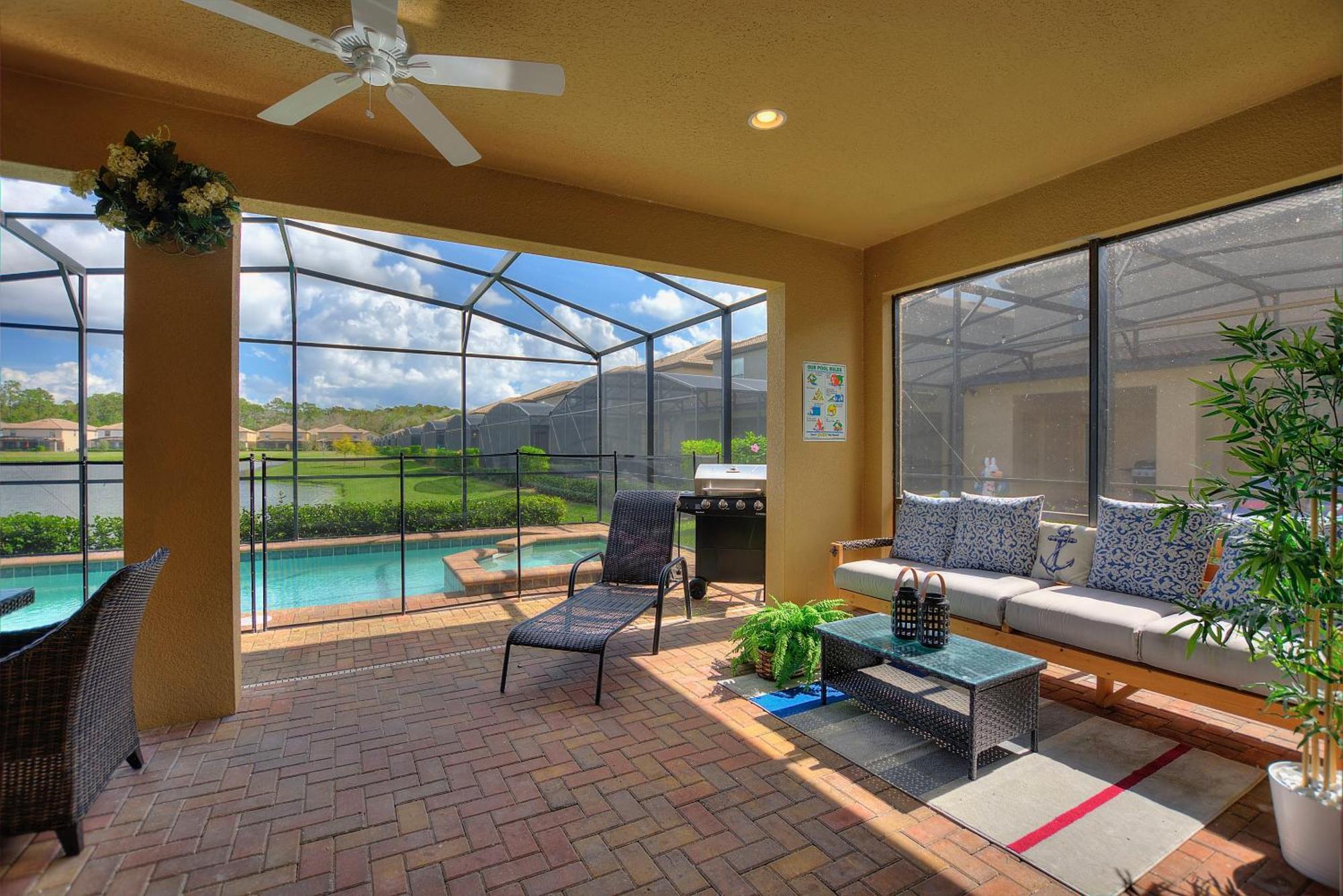 Stylish Cozy Family Getaway With Private Pool And Lake View 키시미 외부 사진