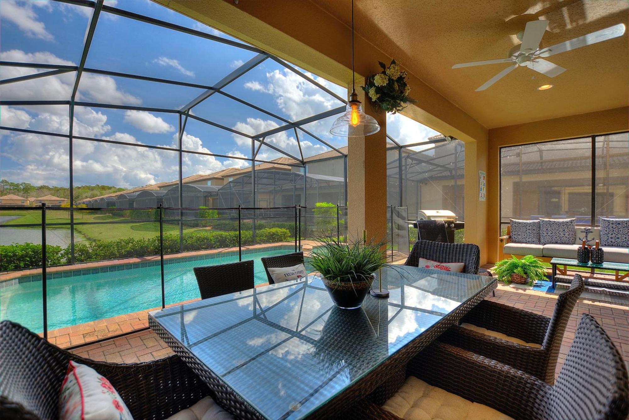 Stylish Cozy Family Getaway With Private Pool And Lake View 키시미 외부 사진