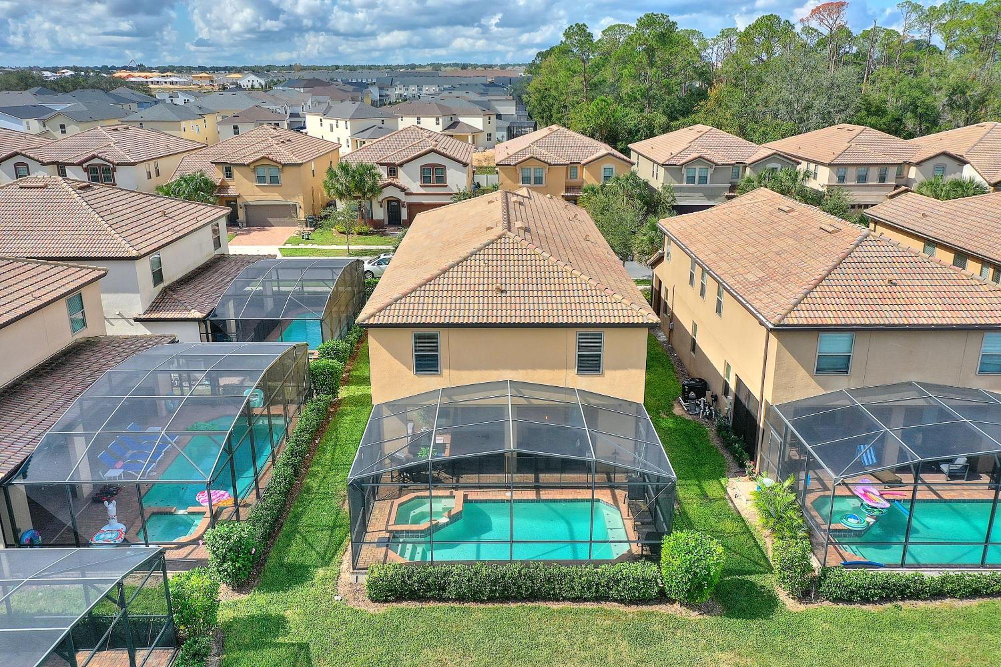 Stylish Cozy Family Getaway With Private Pool And Lake View 키시미 외부 사진
